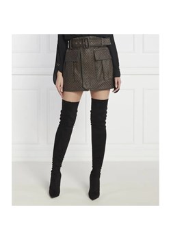 Balmain Skórzana spódnica ze sklepu Gomez Fashion Store w kategorii Spódnice - zdjęcie 184989237