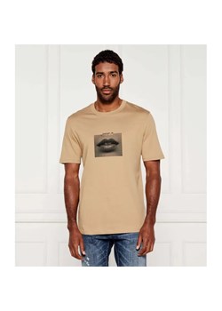 HUGO T-shirt Deterni | Regular Fit ze sklepu Gomez Fashion Store w kategorii T-shirty męskie - zdjęcie 184989535