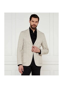 BOSS BLACK Marynarka C-Hanry-J-252 | Slim Fit | z dodatkiem lnu ze sklepu Gomez Fashion Store w kategorii Marynarki męskie - zdjęcie 184989595