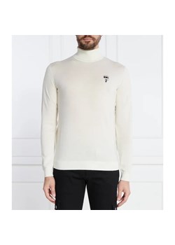 Karl Lagerfeld Wełniany golf | Regular Fit ze sklepu Gomez Fashion Store w kategorii Swetry męskie - zdjęcie 184989626