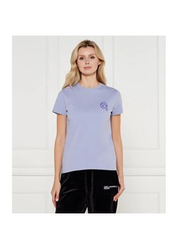 Karl Lagerfeld T-shirt Jelly Ikonik 2.0 | Regular Fit ze sklepu Gomez Fashion Store w kategorii Bluzki damskie - zdjęcie 184990069
