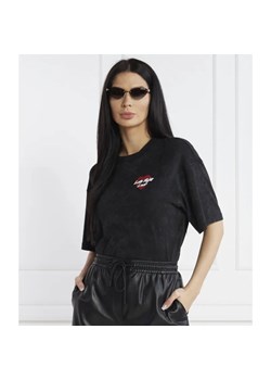 HUGO T-shirt Dazalena | Regular Fit ze sklepu Gomez Fashion Store w kategorii Bluzki damskie - zdjęcie 184990189