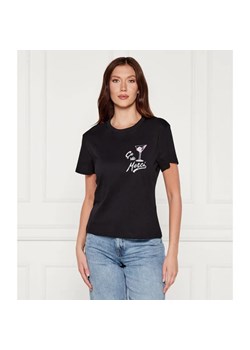 HUGO T-shirt Destrel_2 | Loose fit ze sklepu Gomez Fashion Store w kategorii Bluzki damskie - zdjęcie 184990329