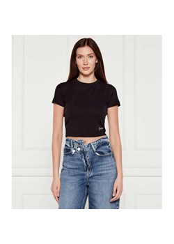 GUESS T-shirt BASIC | Cropped Fit ze sklepu Gomez Fashion Store w kategorii Bluzki damskie - zdjęcie 184990335