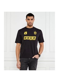 Hugo Blue T-shirt Nebulop | Regular Fit ze sklepu Gomez Fashion Store w kategorii T-shirty męskie - zdjęcie 184990475