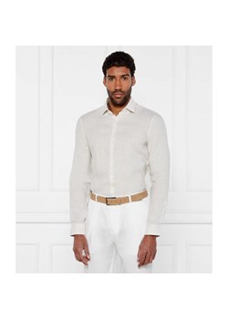 Calvin Klein Lniana koszula | Slim Fit ze sklepu Gomez Fashion Store w kategorii Koszule męskie - zdjęcie 184990557