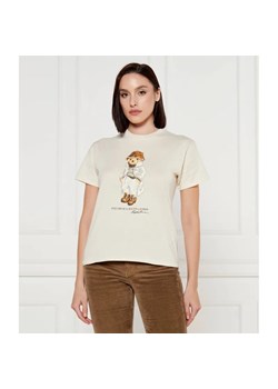 POLO RALPH LAUREN T-shirt | Regular Fit ze sklepu Gomez Fashion Store w kategorii Bluzki damskie - zdjęcie 184990699