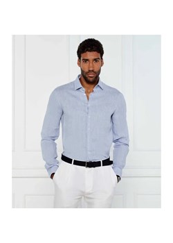 Calvin Klein Lniana koszula | Slim Fit ze sklepu Gomez Fashion Store w kategorii Koszule męskie - zdjęcie 184990749