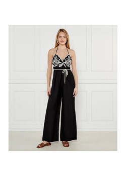 Twinset U&B Lniany kombinezon | flare fit ze sklepu Gomez Fashion Store w kategorii Kombinezony damskie - zdjęcie 184990805