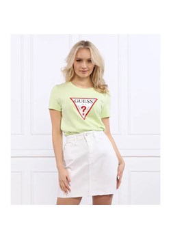 GUESS T-shirt ORIGINAL | Regular Fit ze sklepu Gomez Fashion Store w kategorii Bluzki damskie - zdjęcie 184990817