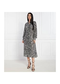 Karl Lagerfeld Sukienka z paskiem animal print ze sklepu Gomez Fashion Store w kategorii Sukienki - zdjęcie 184990995