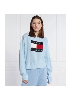 Tommy Jeans Sweter FLAG | Regular Fit ze sklepu Gomez Fashion Store w kategorii Swetry damskie - zdjęcie 184991128