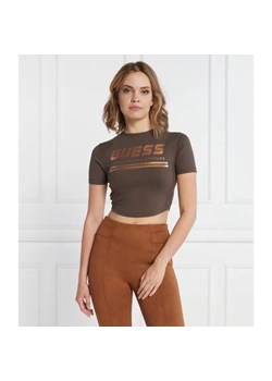 GUESS ACTIVE T-shirt AGGIE ACTIVE | Cropped Fit ze sklepu Gomez Fashion Store w kategorii Bluzki damskie - zdjęcie 184991279