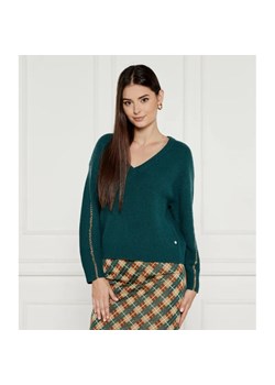 Marc Cain Wełniany sweter | Loose fit ze sklepu Gomez Fashion Store w kategorii Swetry damskie - zdjęcie 184991328