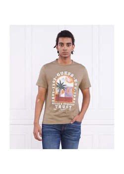 GUESS T-shirt PALM WINDOW | Slim Fit ze sklepu Gomez Fashion Store w kategorii T-shirty męskie - zdjęcie 184991497