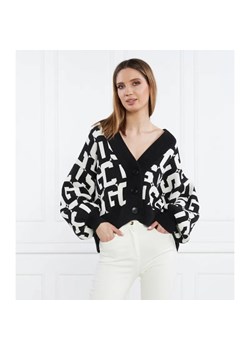 GCDS Kardigan | Regular Fit ze sklepu Gomez Fashion Store w kategorii Swetry damskie - zdjęcie 184991798