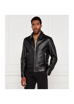 BOSS BLACK Skórzana kurtka H-Mapson4 | Regular Fit ze sklepu Gomez Fashion Store w kategorii Kurtki męskie - zdjęcie 184992127