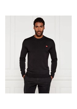 HUGO Sweter San Cassius | Regular Fit ze sklepu Gomez Fashion Store w kategorii Swetry męskie - zdjęcie 184992128