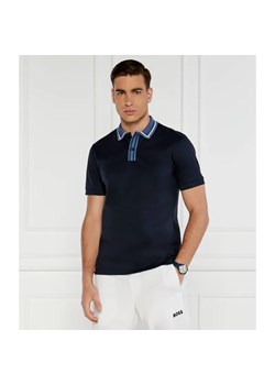 BOSS BLACK Polo Phillipson 36 | Slim Fit | mercerised ze sklepu Gomez Fashion Store w kategorii T-shirty męskie - zdjęcie 184992199