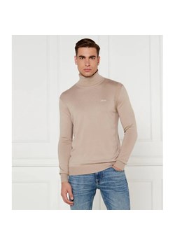 GUESS Golf EBENEZER | Slim Fit | z dodatkiem jedwabiu ze sklepu Gomez Fashion Store w kategorii Swetry męskie - zdjęcie 184992359