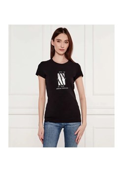 Armani Exchange T-shirt | Slim Fit ze sklepu Gomez Fashion Store w kategorii Bluzki damskie - zdjęcie 184992406