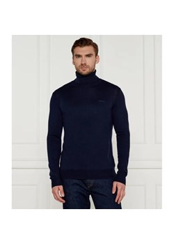 GUESS Golf EBENEZER | Slim Fit | z dodatkiem jedwabiu ze sklepu Gomez Fashion Store w kategorii Swetry męskie - zdjęcie 184992508