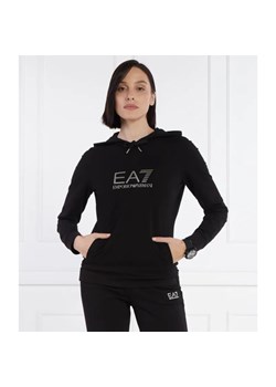 EA7 Bluza | Regular Fit ze sklepu Gomez Fashion Store w kategorii Bluzy damskie - zdjęcie 184992559