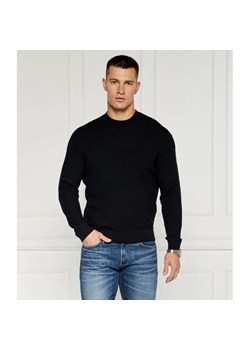 Emporio Armani Wełniany sweter | Slim Fit ze sklepu Gomez Fashion Store w kategorii Swetry męskie - zdjęcie 184992605