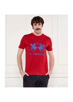 La Martina T-shirt | Regular Fit ze sklepu Gomez Fashion Store w kategorii T-shirty męskie - zdjęcie 184992648