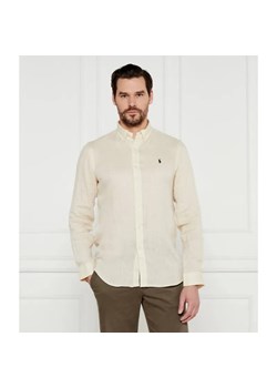 POLO RALPH LAUREN Lniana koszula | Slim Fit ze sklepu Gomez Fashion Store w kategorii Koszule męskie - zdjęcie 184992705