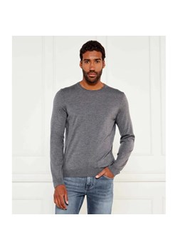 BOSS BLACK Wełniany sweter Leno-P | Slim Fit ze sklepu Gomez Fashion Store w kategorii Swetry męskie - zdjęcie 184992978