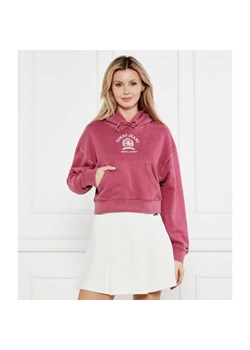 Tommy Jeans Bluza VARSITY CREST | Cropped Fit ze sklepu Gomez Fashion Store w kategorii Bluzy damskie - zdjęcie 184993125