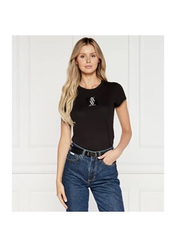 Armani Exchange T-shirt | Regular Fit ze sklepu Gomez Fashion Store w kategorii Bluzki damskie - zdjęcie 184993305
