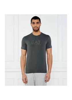 EA7 T-shirt | Regular Fit ze sklepu Gomez Fashion Store w kategorii T-shirty męskie - zdjęcie 184993466
