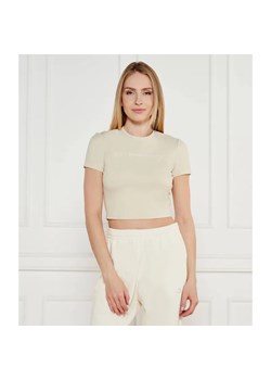 EA7 T-shirt | Cropped Fit ze sklepu Gomez Fashion Store w kategorii Bluzki damskie - zdjęcie 184993867