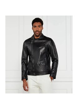 Karl Lagerfeld Skórzana kurtka | Regular Fit ze sklepu Gomez Fashion Store w kategorii Kurtki męskie - zdjęcie 184993948
