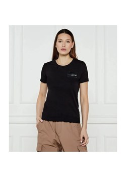 EA7 T-shirt | Regular Fit ze sklepu Gomez Fashion Store w kategorii Bluzki damskie - zdjęcie 184994208