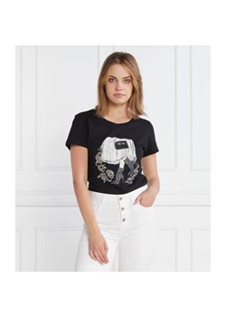 Liu Jo T-shirt | Regular Fit ze sklepu Gomez Fashion Store w kategorii Bluzki damskie - zdjęcie 184994227
