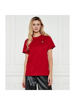 Karl Lagerfeld T-shirt IKON PATCH | Loose fit ze sklepu Gomez Fashion Store w kategorii Bluzki damskie - zdjęcie 184994257