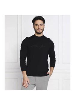 Emporio Armani Wełniany sweter ze sklepu Gomez Fashion Store w kategorii Swetry męskie - zdjęcie 184994269
