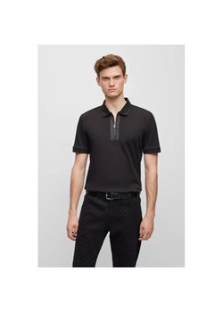 BOSS BLACK Polo Paras 199 | Slim Fit | mercerised ze sklepu Gomez Fashion Store w kategorii T-shirty męskie - zdjęcie 184994469