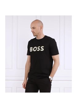 BOSS GREEN T-shirt Tee 1 | Regular Fit | Slim Fit ze sklepu Gomez Fashion Store w kategorii T-shirty męskie - zdjęcie 184994535