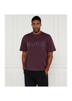 HUGO T-shirt Dinkee | Oversize fit ze sklepu Gomez Fashion Store w kategorii T-shirty męskie - zdjęcie 184994539