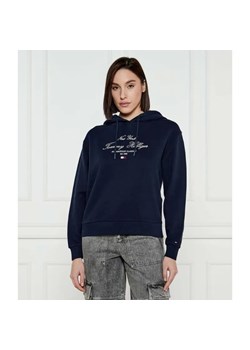 Tommy Hilfiger Bluza Modern Script Graphic | Regular Fit ze sklepu Gomez Fashion Store w kategorii Bluzy damskie - zdjęcie 184994588