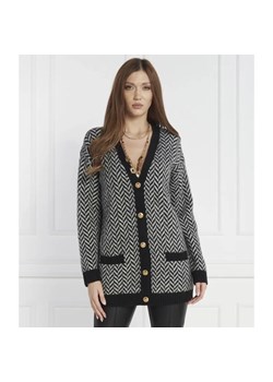Elisabetta Franchi Kardigan | Regular Fit | z dodatkiem wełny ze sklepu Gomez Fashion Store w kategorii Swetry damskie - zdjęcie 184994988