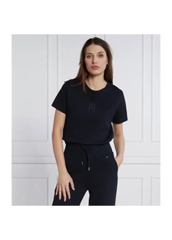 Tommy Hilfiger T-shirt TH APPLIQUE | Regular Fit ze sklepu Gomez Fashion Store w kategorii Bluzki damskie - zdjęcie 184995025