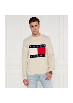 Tommy Jeans Sweter | Regular Fit | z dodatkiem wełny ze sklepu Gomez Fashion Store w kategorii Swetry męskie - zdjęcie 184995149