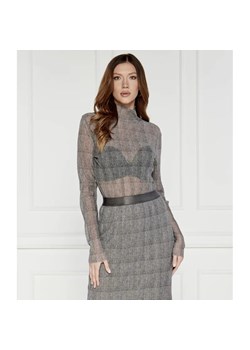 BOSS BLACK Bluzka Emata_Mesh_AOP | Regular Fit ze sklepu Gomez Fashion Store w kategorii Bluzki damskie - zdjęcie 184995206