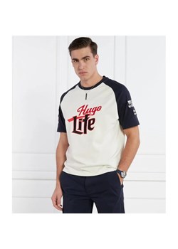 HUGO T-shirt Dilife | Loose fit ze sklepu Gomez Fashion Store w kategorii T-shirty męskie - zdjęcie 184995275