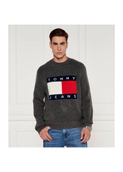 Tommy Jeans Sweter | Regular Fit | z dodatkiem wełny ze sklepu Gomez Fashion Store w kategorii Swetry męskie - zdjęcie 184995327
